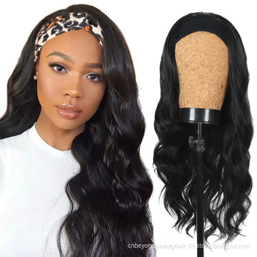 Body Wave Synthetic Hair Wigs 150% density Headband Wig Head Band Wig Synthetic Hair